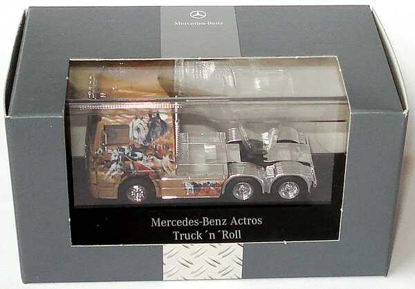 Foto 1:87 Mercedes-Benz Actros Megaspace MP2 3a Szgm Truck´n´Roll, Erhardt & Verkoren Werbemodell herpa B66963961
