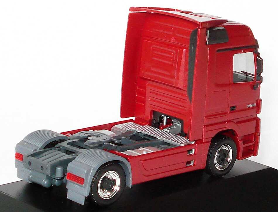 Foto 1:87 Mercedes-Benz Actros Megaspace MP3 2a Szgm violettrot-met. Truck Of The Year 2009 Werbemodell herpa B66004072