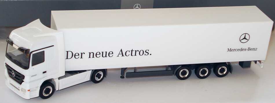 Foto 1:87 Mercedes-Benz Actros Megaspace MP3 KoSzg 2/3 Der neue Actros Werbemodell herpa B66000830