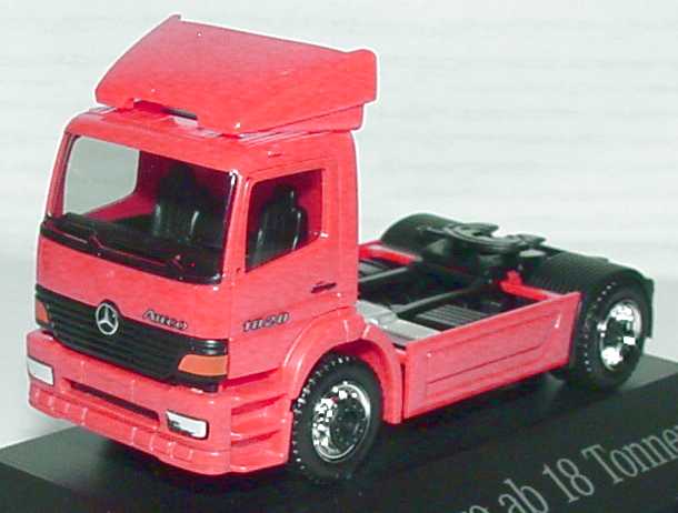 Foto 1:87 Mercedes-Benz Atego 2a Szgm pink Der Atego ab 18 Tonnen Werbemodell herpa B66000315