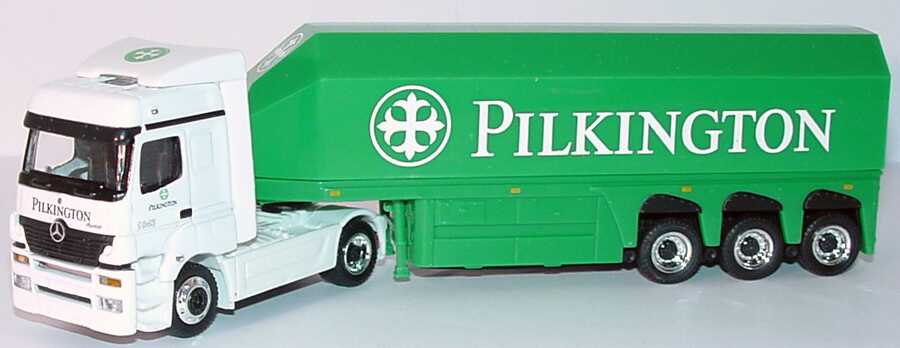 Foto 1:87 Mercedes-Benz Axor Fv Cv GlastransportSzg 2/3 Pilkington Schuco 22027