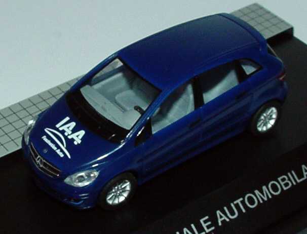Foto 1:87 Mercedes-Benz B-Klasse (W245) blau IAA - Faszination Auto, 61. International Automobilausstellung herpa 275491