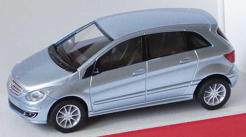 Foto 1:87 Mercedes-Benz B-Klasse (W245) horizont-blau-met. herpa 033404