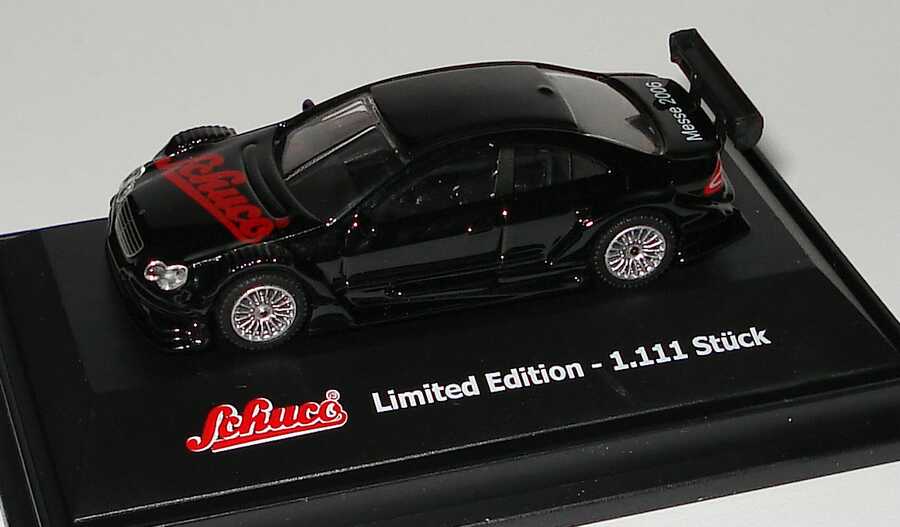 Foto 1:87 Mercedes-Benz C-Klasse DTM (W203) schwarz Schuco, Messe 2006 (Messemodell Spielwarenmesse Nürnberg 2006) Schuco