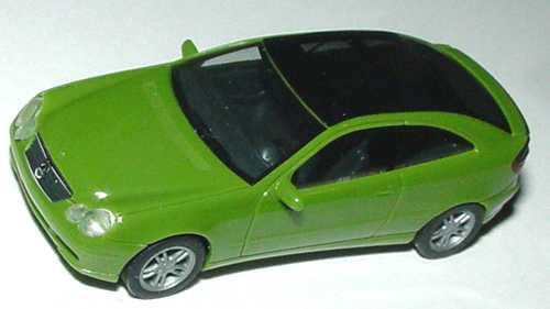 Foto 1:87 Mercedes-Benz C-Klasse Sport Coupé olivgrün herpa