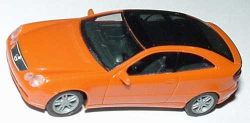 Foto 1:87 Mercedes-Benz C-Klasse Sport Coupé orange herpa