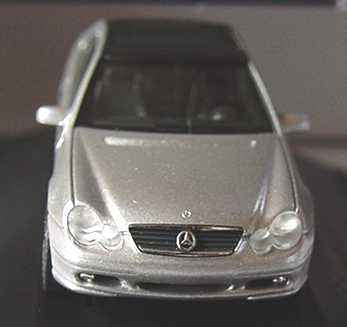 Foto 1:87 Mercedes-Benz C-Klasse Sport Coupé silber-met. Fühlen Sie es auch? Werbemodell herpa B66961315