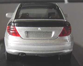 Foto 1:87 Mercedes-Benz C-Klasse Sport Coupé silber-met. Fühlen Sie es auch? Werbemodell herpa B66961315