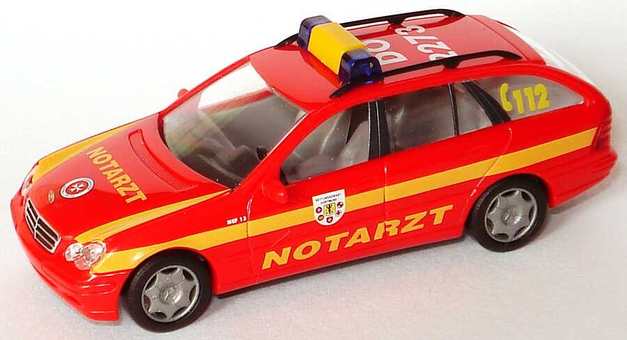 Foto 1:87 Mercedes-Benz C-Klasse T-Modell (S203) Jonniter Unfallhilfe Dortmund, Notarzt, DO 2273 Busch 49154
