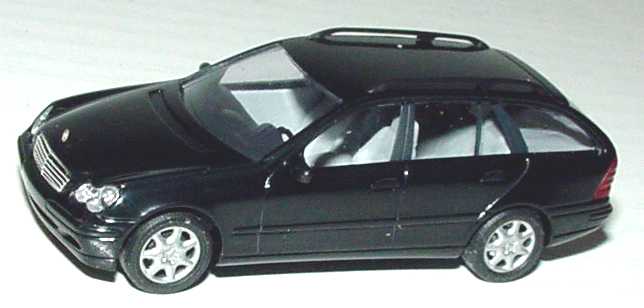 Foto 1:87 Mercedes-Benz C-Klasse T-Modell (S203) schwarz Busch 49150