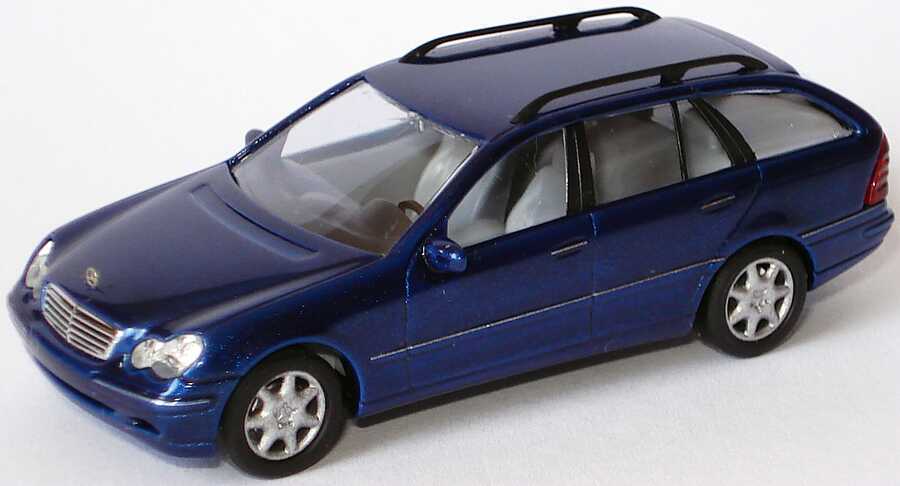 Foto 1:87 Mercedes-Benz C-Klasse T-Modell (S203) jaspisblau-met. Busch B66961316