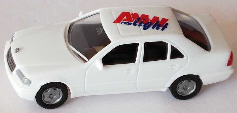 Foto 1:87 Mercedes-Benz C-Klasse (W202) weiß AMW PKW light AMW/AWM 10001