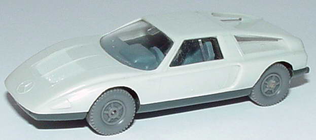 Foto 1:87 Mercedes-Benz C111 hellgrau Wiking