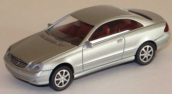 Foto 1:87 Mercedes-Benz CLK (C209) grausilber-met. Wiking 22105