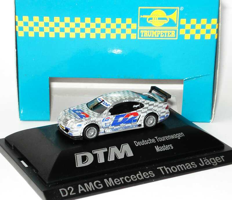 Foto 1:87 Mercedes-Benz CLK DTM 2000 AMG, D2 Nr.2, Thomas Jäger Trumpeter mcs3021p