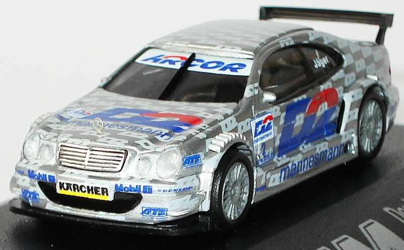 Foto 1:87 Mercedes-Benz CLK DTM 2000 AMG, D2 Nr.2, Thomas Jäger Trumpeter mcs3021p