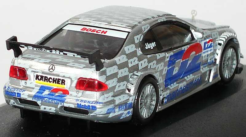 Foto 1:87 Mercedes-Benz CLK DTM 2000 AMG, D2 Nr.2, Thomas Jäger Trumpeter mcs3021p