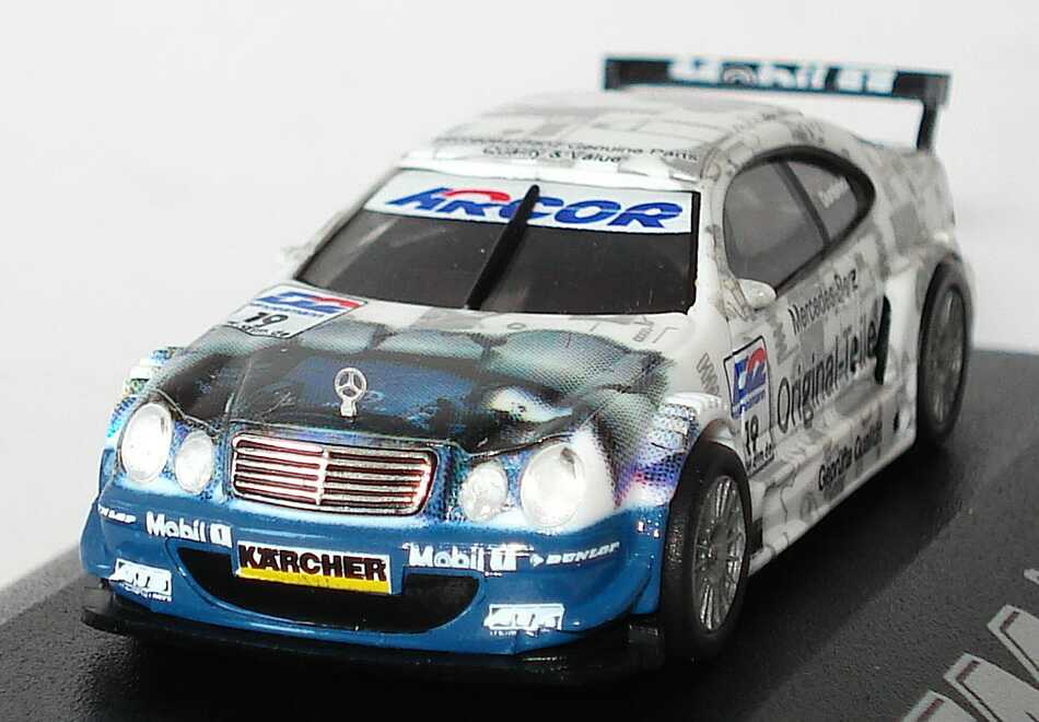 Foto 1:87 Mercedes-Benz CLK DTM 2000 AMG, Original Teile Nr.19, Peter Dumbreck Trumpeter mcs3025p