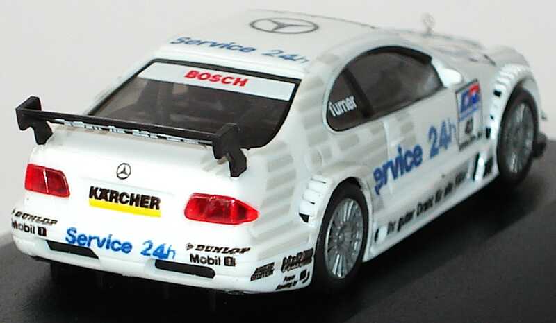 Foto 1:87 Mercedes-Benz CLK DTM 2000 AMG, Service 24h Nr.42, Darren Turner Trumpeter mcs3027p