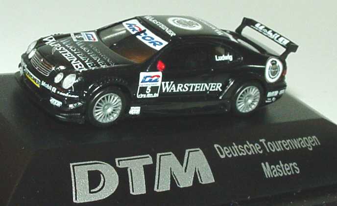 Foto 1:87 Mercedes-Benz CLK DTM 2000 AMG, Warsteiner Nr.5, Klaus Ludwig Trumpeter mcs3022p