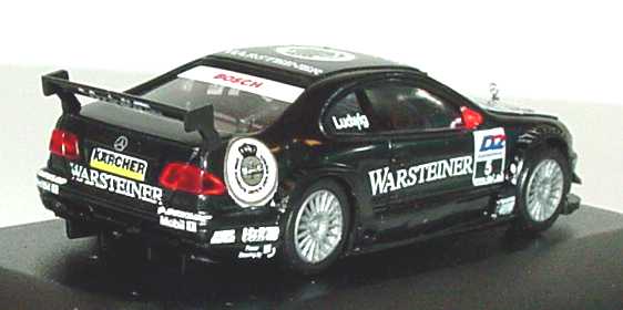Foto 1:87 Mercedes-Benz CLK DTM 2000 AMG, Warsteiner Nr.5, Klaus Ludwig Trumpeter mcs3022p
