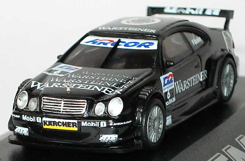 Foto 1:87 Mercedes-Benz CLK DTM 2000 AMG, Warsteiner Nr.6, Marcel Fässler Trumpeter mcs3023p
