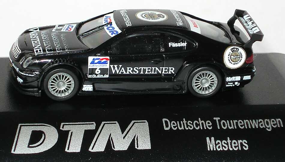 Foto 1:87 Mercedes-Benz CLK DTM 2000 AMG, Warsteiner Nr.6, Marcel Fässler Trumpeter mcs3023p