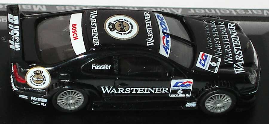 Foto 1:87 Mercedes-Benz CLK DTM 2000 AMG, Warsteiner Nr.6, Marcel Fässler Trumpeter mcs3023p