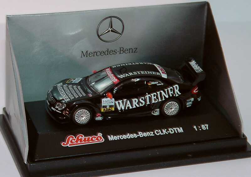 Foto 1:87 Mercedes-Benz CLK DTM 2002 Warsteiner Nr.5, Alzen Werbemodell Schuco B66961359