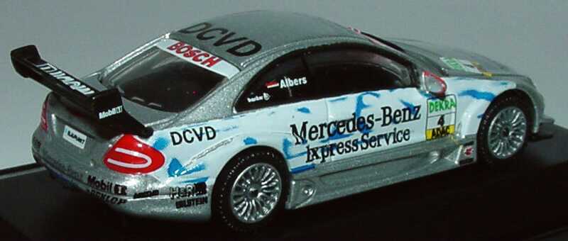 Foto 1:87 Mercedes-Benz CLK DTM 2003 Mercedes-Benz Express Service Nr.4, Albers Schuco 21777