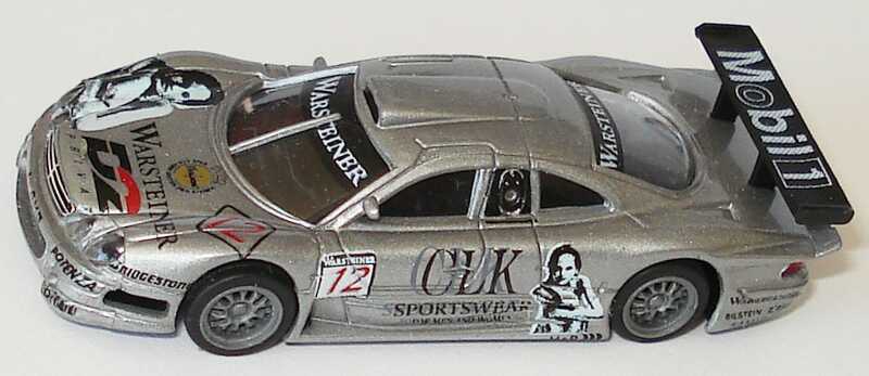 Foto 1:87 Mercedes-Benz CLK GTR ´97 D2 Privat, CLK Sportswear Nr.12 Ludwig / Mayländer MGM