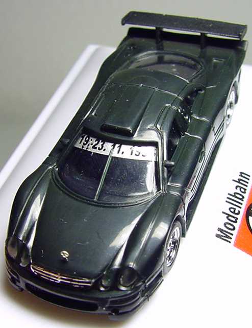 Foto 1:87 Mercedes-Benz CLK GTR schwarz Modellbahn Köln 19. - 23. Nov. 1998 MGM