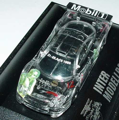 Foto 1:87 Mercedes-Benz CLK GTR transparent D2, CLK Sportswear, Intermodellbau 99 MGM 3019p