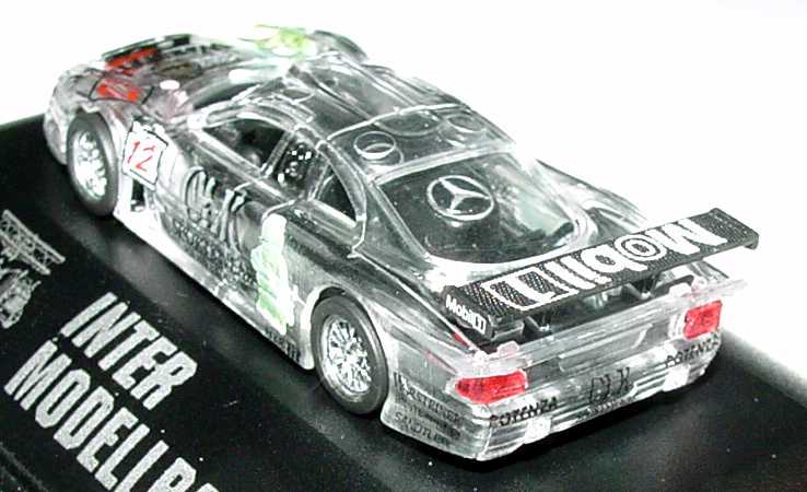 Foto 1:87 Mercedes-Benz CLK GTR transparent D2, CLK Sportswear, Intermodellbau 99 MGM 3019p