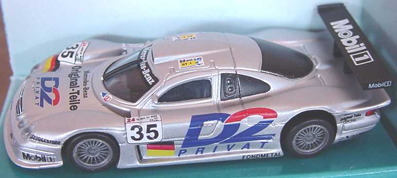 Foto 1:87 Mercedes-Benz CLK LM LeMans ´98 D2 Privat Nr.35 MGM 3003