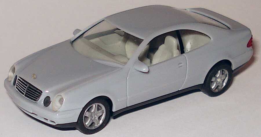 Foto 1:87 Mercedes-Benz CLK (C208) hellgrau herpa 022378