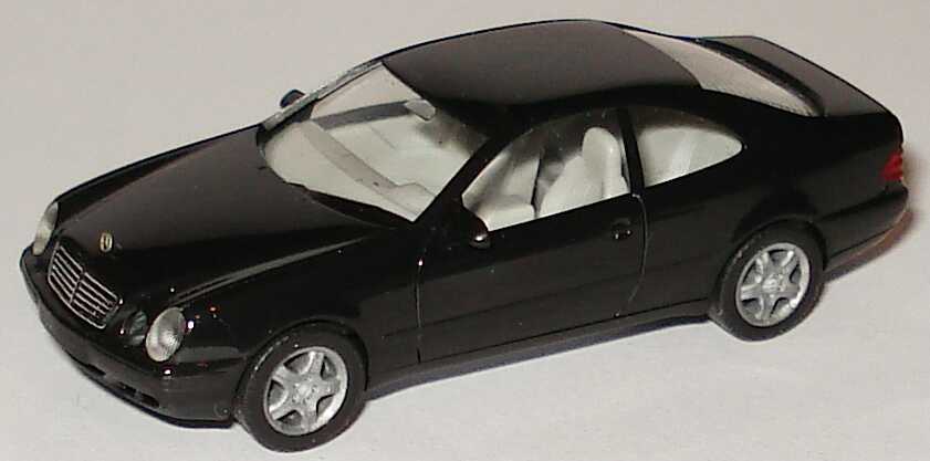Foto 1:87 Mercedes-Benz CLK (C208) schwarz herpa 022378