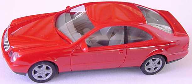 Foto 1:87 Mercedes-Benz CLK (C208) signalrot herpa 022378