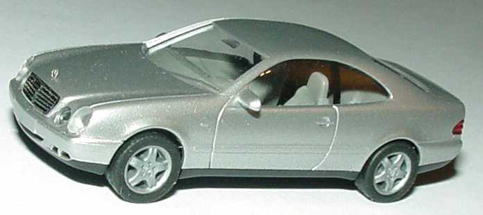 Foto 1:87 Mercedes-Benz CLK (C208) silber-met. herpa 032377