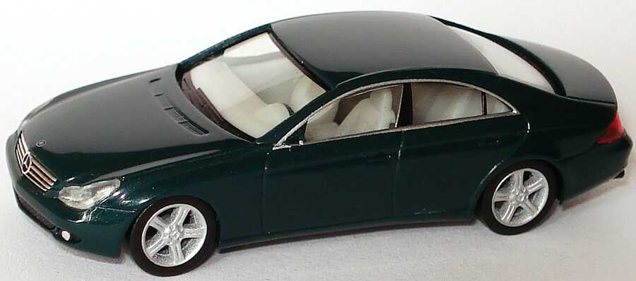 Foto 1:87 Mercedes-Benz CLS (C219) grünmet herpa 033312