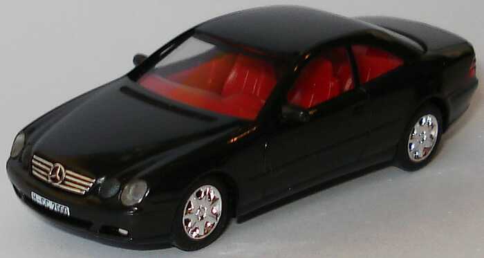 Foto 1:87 Mercedes-Benz CL 600 (C215) schwarz Collector´s Club 2000 (ohne PC-Box) herpa 196581