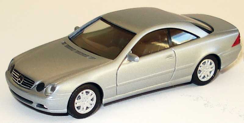 Foto 1:87 Mercedes-Benz CL Coupé (C215) chalcedonblau-met. (ohne PC-Box) herpa B66960604