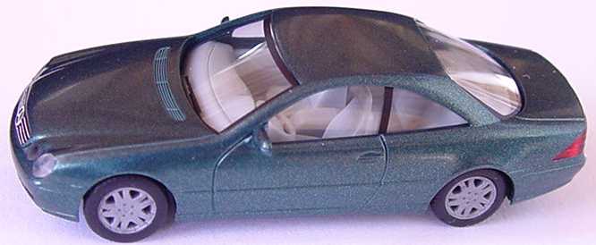 Foto 1:87 Mercedes-Benz CL Coupé (C215) lagunengrün-met. herpa 032889