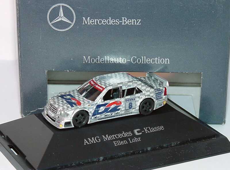 Foto 1:87 Mercedes-Benz C 180 DTM 1994 AMG, D2 Privat Nr.8, Ellen Lohr Werbemodell herpa B66005305