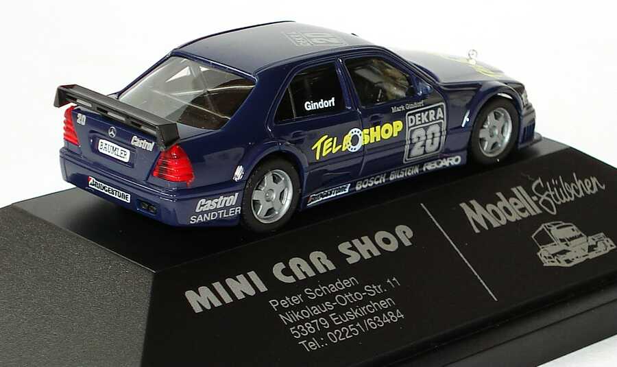 Foto 1:87 Mercedes-Benz C 180 DTM 1994 Persson, Tele Shop Nr.20, Gindorf (DTM-Nachlese) herpa