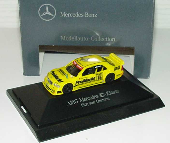 Foto 1:87 Mercedes-Benz C 180 DTM 1994 Zakspeed, ProMarkt Nr.15, Jörg van Ommen Werbemodell herpa B66005307