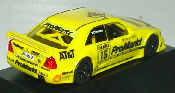 Foto 1:87 Mercedes-Benz C 180 DTM 1994 Zakspeed, ProMarkt Nr.15, Jörg van Ommen Werbemodell herpa B66005307