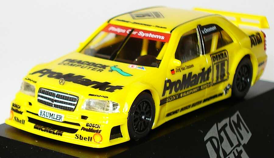Foto 1:87 Mercedes-Benz C-Klasse W202 DTM 1994 Zakspeed ProMarkt Nr.15 Jörg van Ommen - herpa 036146