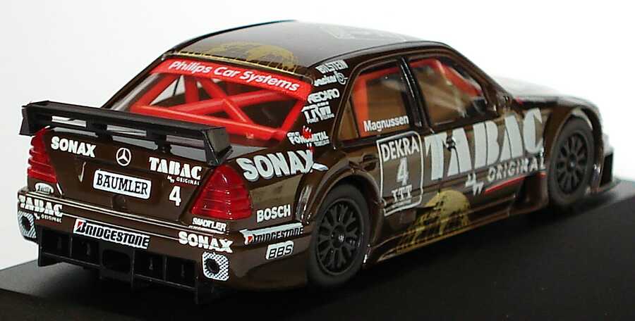 Foto 1:87 Mercedes-Benz C 180 DTM 1995 AMG, Tabac/Sonax Nr.4, Magnussen herpa 036436