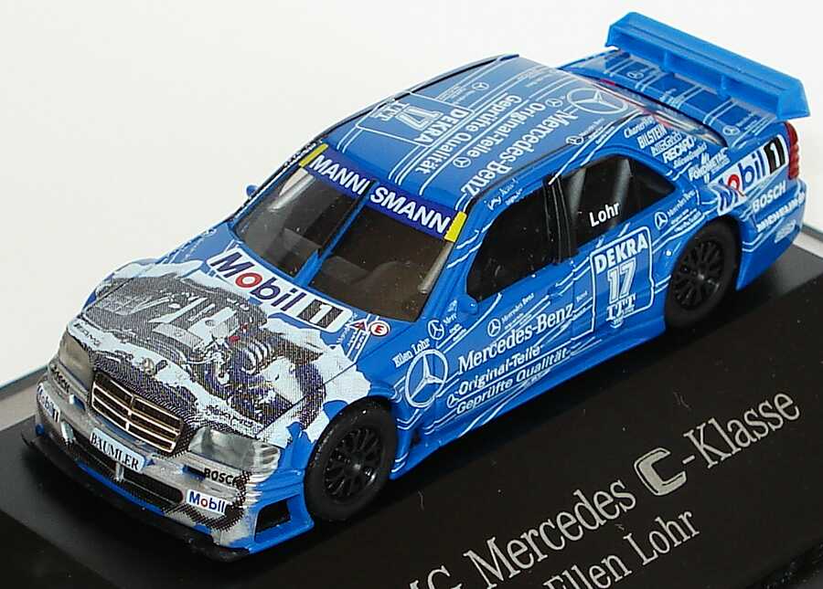 Foto 1:87 Mercedes-Benz C 180 DTM 1995 Original Teile Nr.17, Lohr Werbemodell herpa